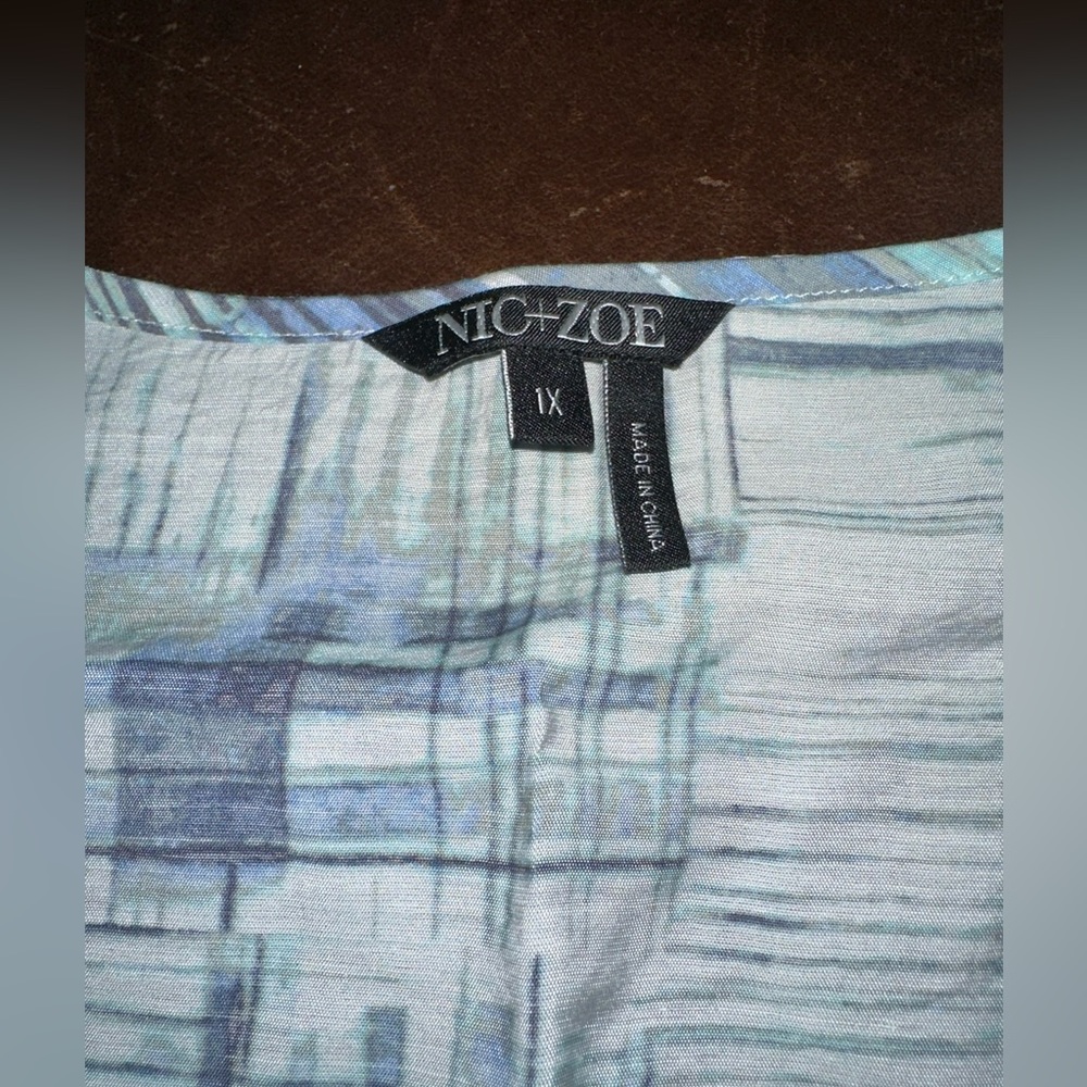 Nic + Zoe Multicolored Top 1x (S191645W) NEW with tags - Picture 3 of 4